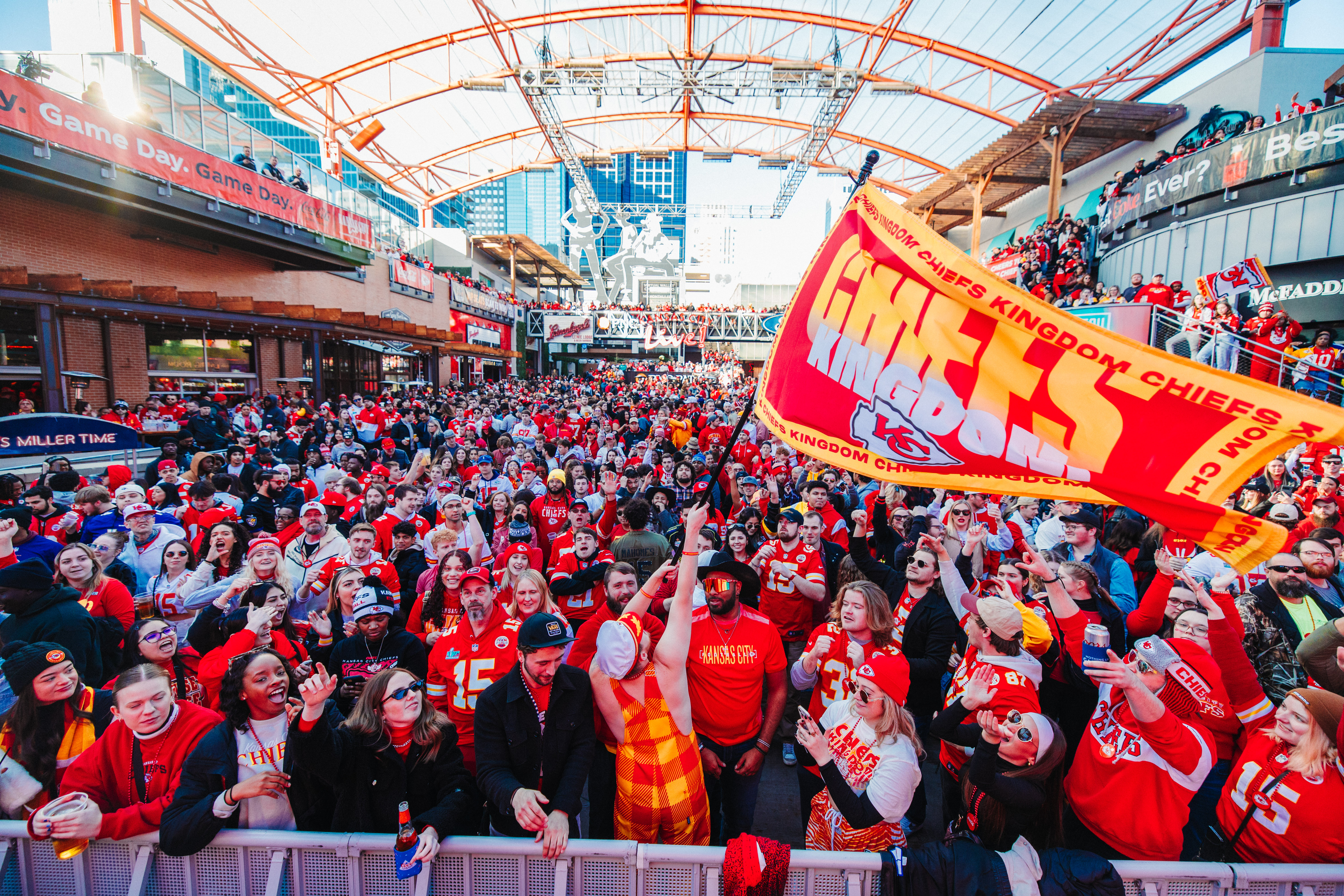 Game Day Experience at KC Live!