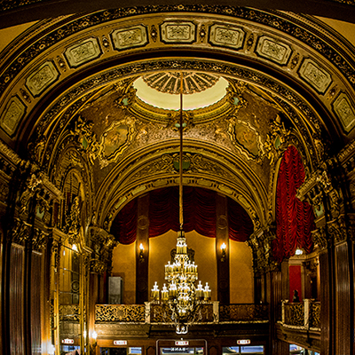 The Midland - Ceiling and light fixture